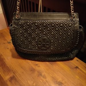 Tory Burch Marion fold over shoulder bag.